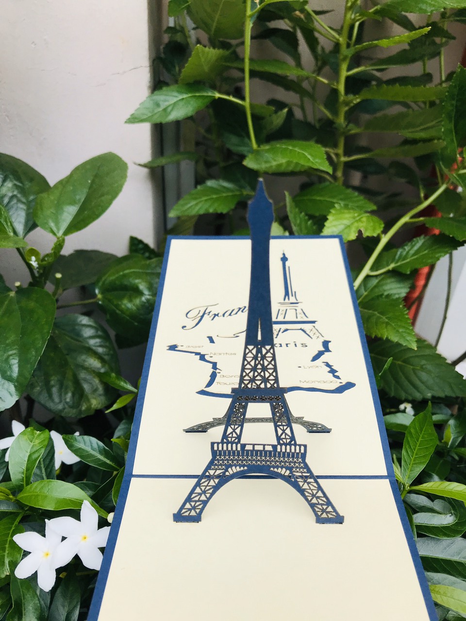 3D Architectural Card - Thanh Toan - Exquisite Effel Tower - NCN70