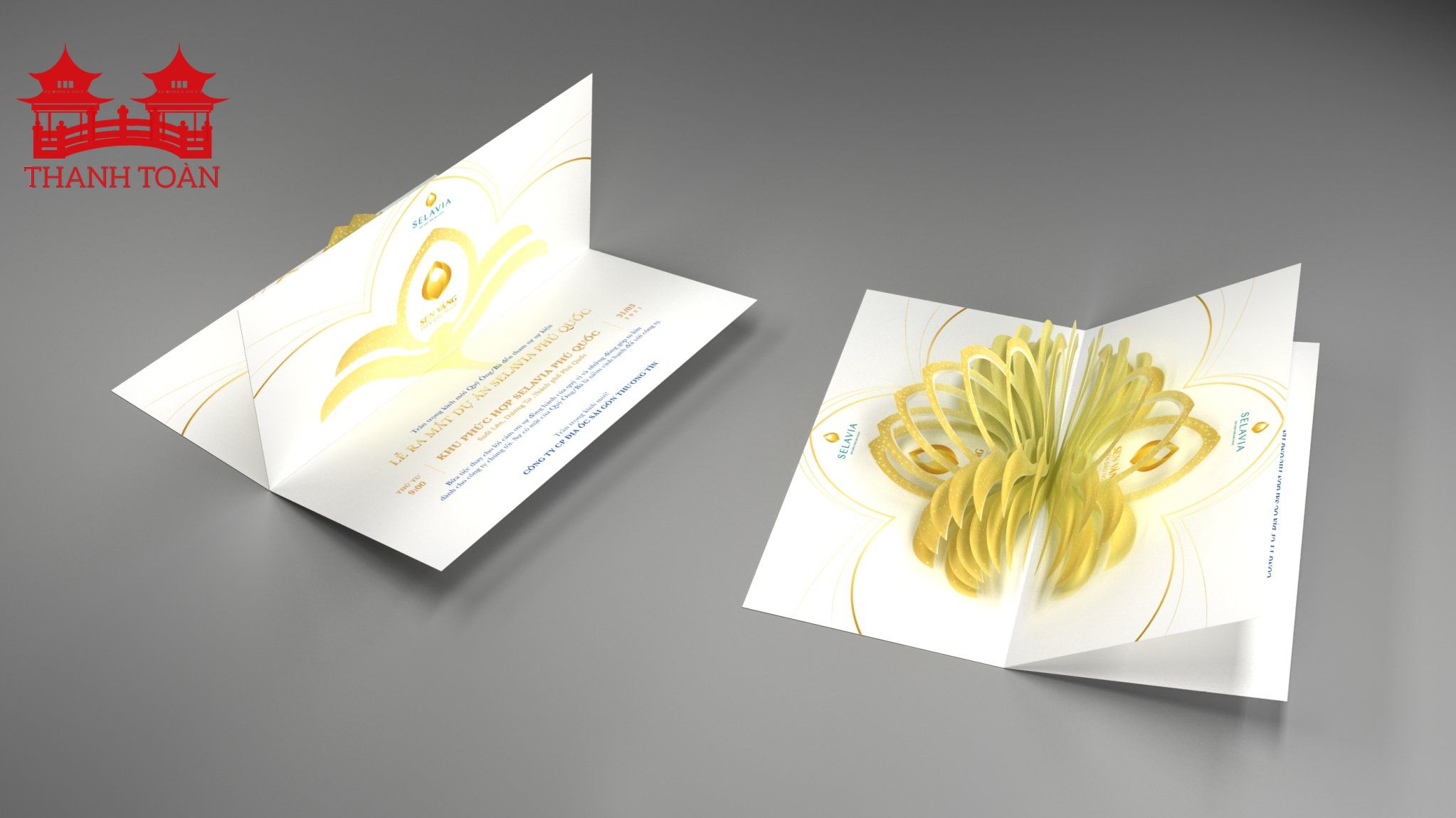 Customized Pop Up Card - Selavia Phu Quoc Apartment