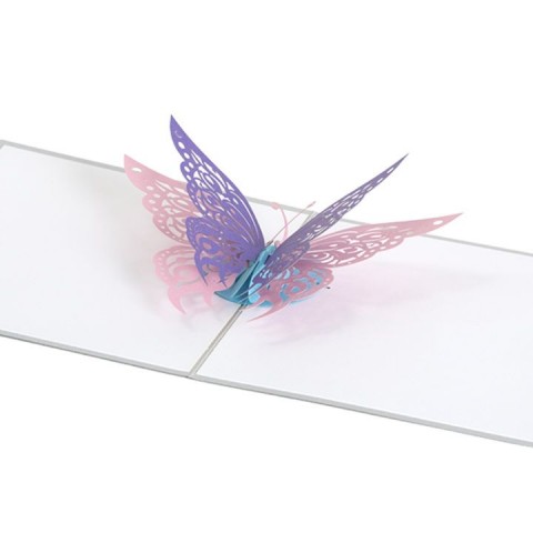 NV93 Queen Butterfly (SMALL) 3D Pop Up Card