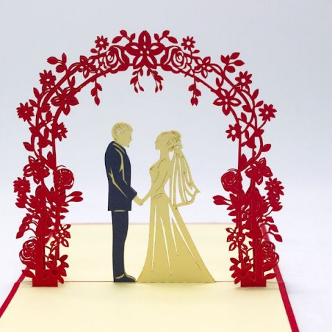 Vietnamese Pop-up Card - Our big day - NV52