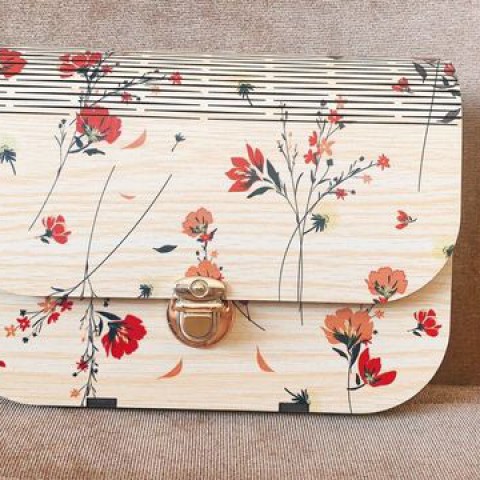 Wooden Handbag Code TX05