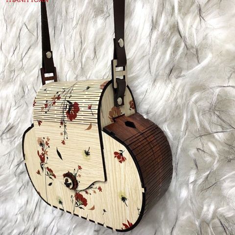 Wooden Handbag Code TX19